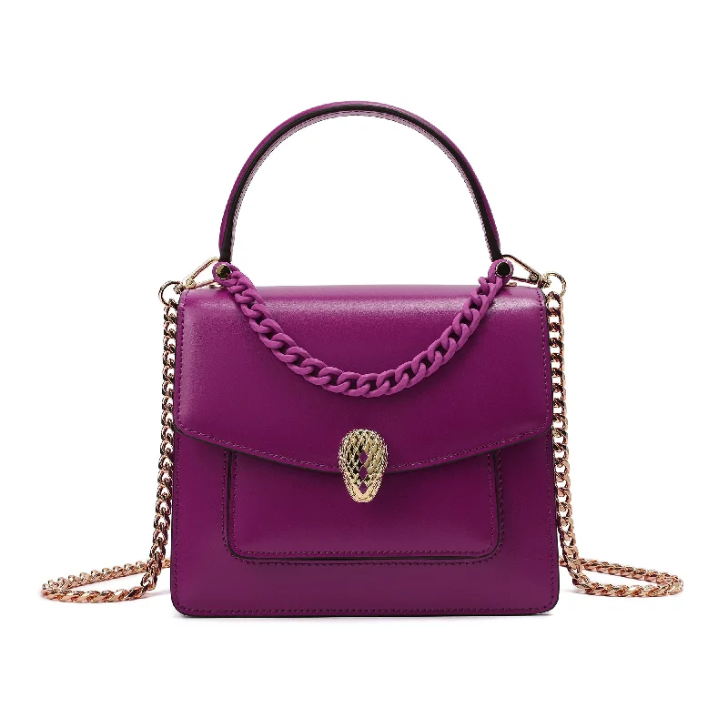 Tiffany & Fred Smooth Leather Top-Handle Crossbody Trendy And Classic Bags Now At Unbeatable Discounts