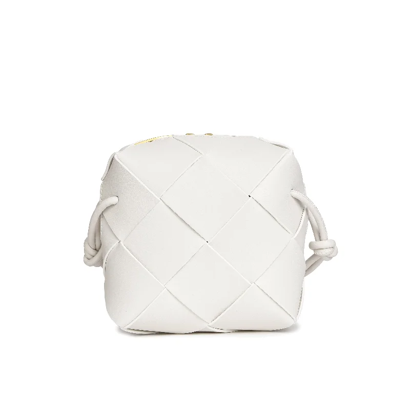 Tiffany & Fred Smooth Woven Leather Crossbody Bag Exclusive Discounts On Stylish Handbags