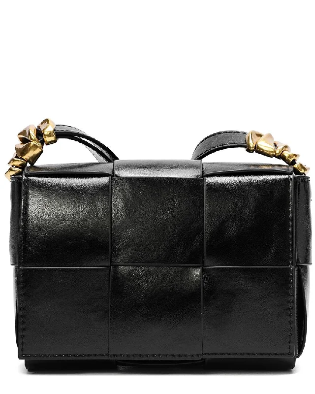 Tiffany & Fred Woven Leather Crossbody Classic And Modern Handbags Now More Affordable