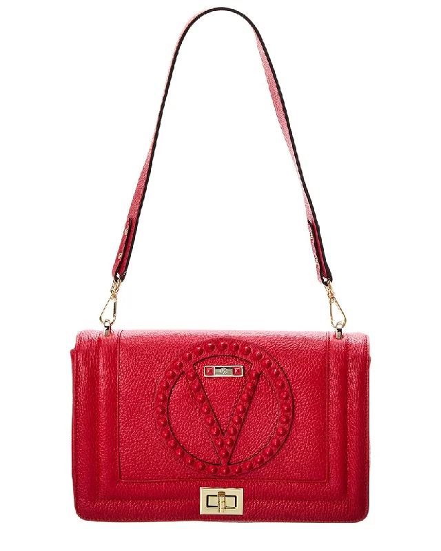 Valentino by Mario Valentino Alice Rock Leather Shoulder Bag Must-Have Bags, Big Discounts Valentino by Mario Valentino Alice Rock Leather Shoulder Bag Must-Have Bags, Big Discounts