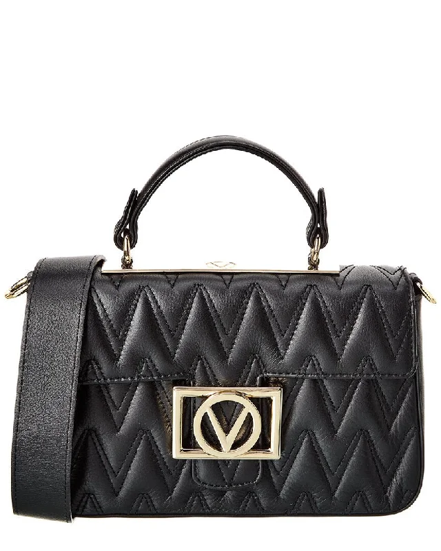 Valentino by Mario Valentino Florence D Plate Leather Shoulder Bag Upgrade Your Look With Our Bag Sale Valentino by Mario Valentino Florence D Plate Leather Shoulder Bag Upgrade Your Look With Our Bag Sale