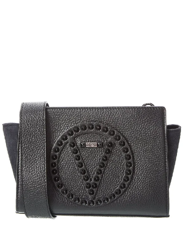 Valentino by Mario Valentino Kiki Rock Leather Shoulder Bag Elevate Your Style With Our Handbag Sale Valentino by Mario Valentino Kiki Rock Leather Shoulder Bag Elevate Your Style With Our Handbag Sale
