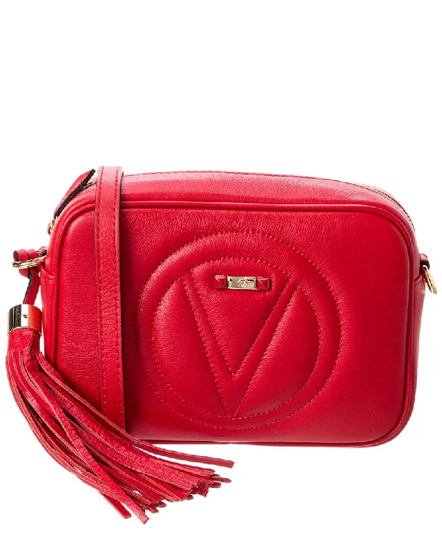 Valentino by Mario Valentino Mia Signature Leather Crossbody Your Perfect Bag At The Perfect Price