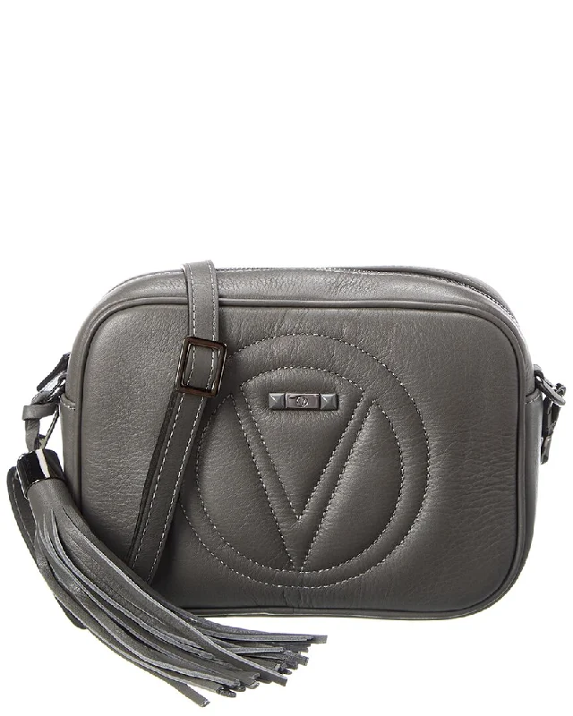 Valentino by Mario Valentino Mia Signature Leather Crossbody Premium Handbags With A Touch Of Elegance