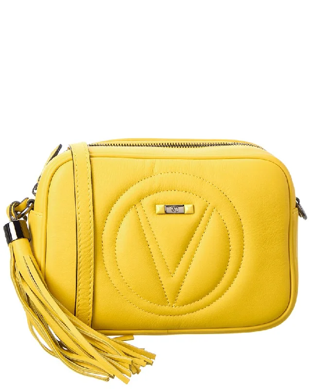 Valentino by Mario Valentino Mia Signature Leather Crossbody Fashionable Crossbody Bags At Special Offers