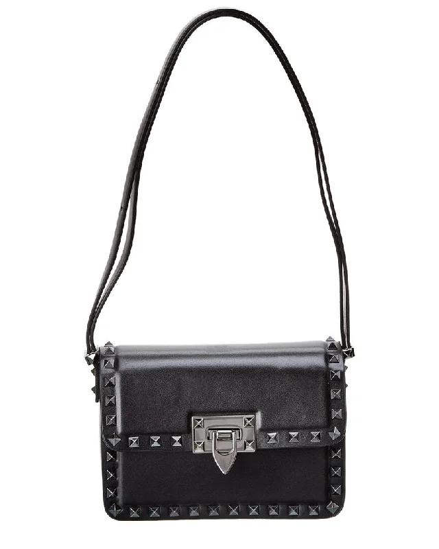 Valentino Rockstud Leather Shoulder Bag Your Perfect Bag At The Perfect Price