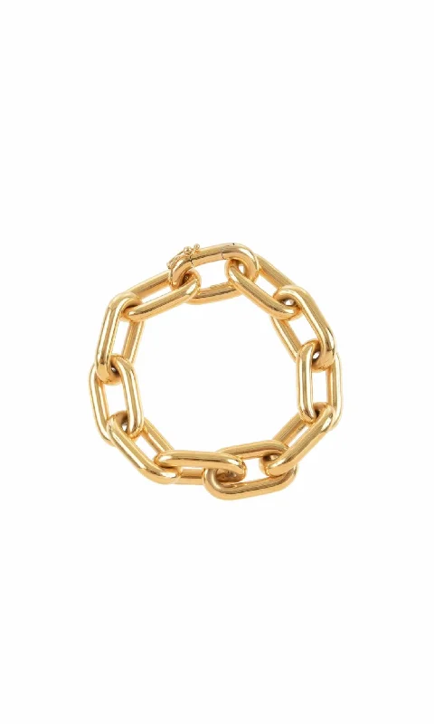 Chain Bracelet in Yellow Gold 18K