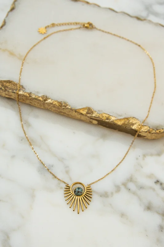 Limited-Time Offer On Elegant Jewelry Pieces GLOW NECKLACE // TURQUOISE