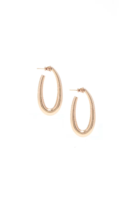 Fashion-Forward Geometric Jewelry For Contemporary Style Large Drop Earrings in Yellow Gold 18K Fashion-Forward Geometric Jewelry For Contemporary Style Large Drop Earrings in Yellow Gold 18K