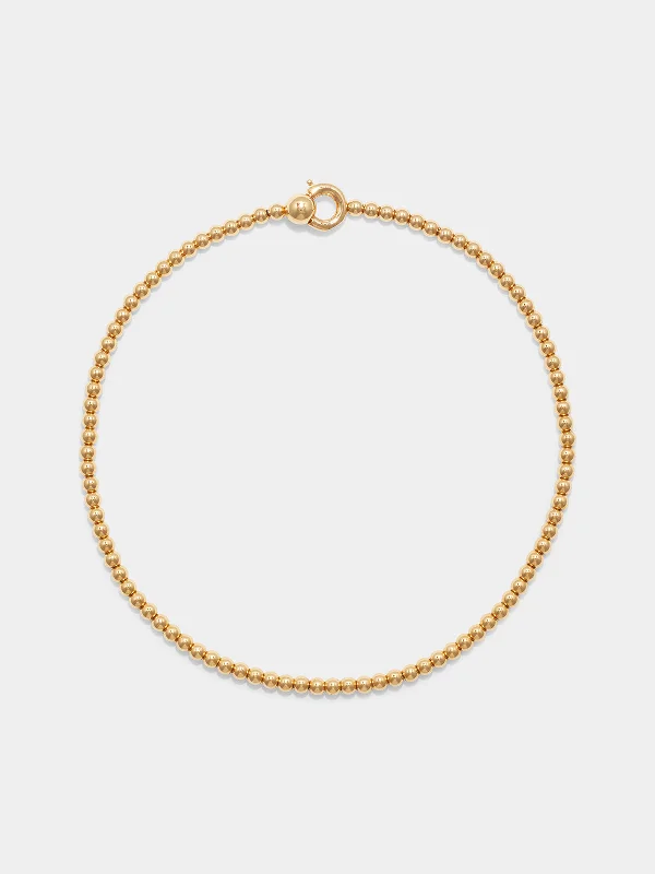 Syd Ball Chain 18kt Gold-Plated Necklace