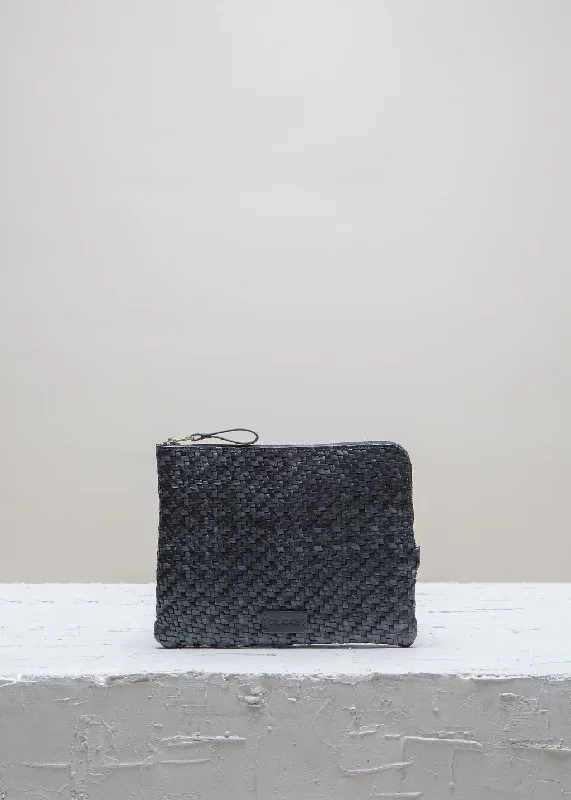 BATU S Black Navy Twill Pouch Fashionable Handbags, Limited-Time Deals