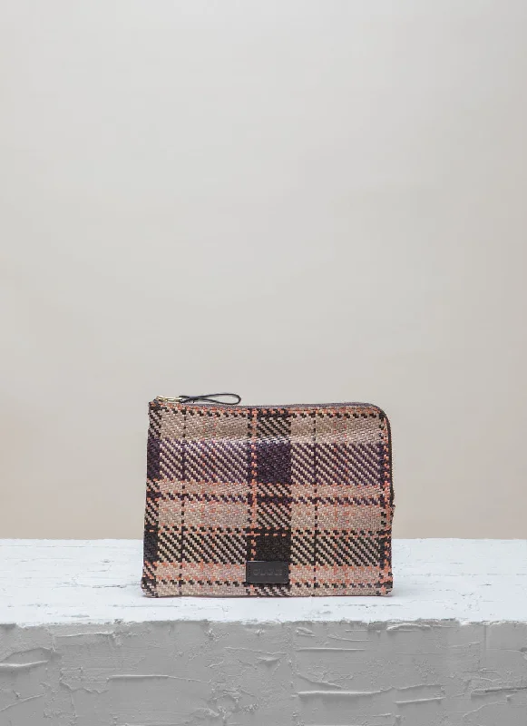 BATU S Terra Tartan Twill Pouch Iconic Handbags At Unbeatable Prices