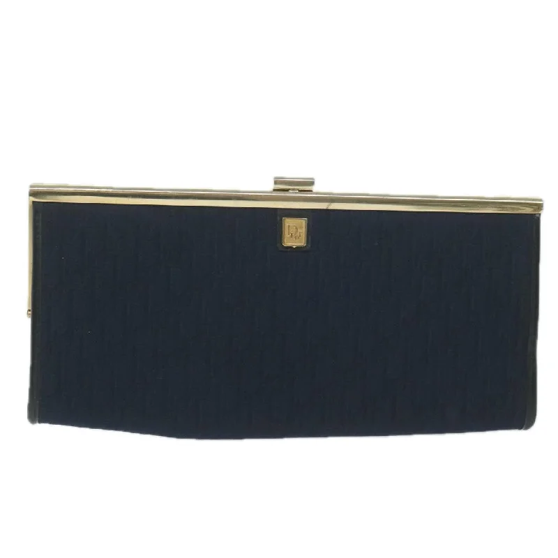 Dior Trotter  Canvas Clutch Bag (Pre-Owned) Trendy Purses At Exclusive Promotional Rates