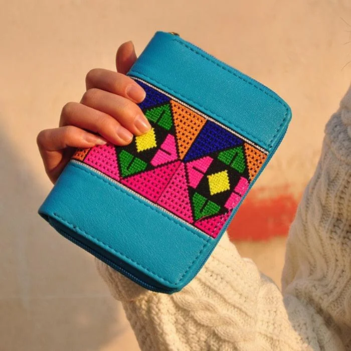 Embroidered Long Wallet Linen Party Day Clutch Handbag Handbag Deals For Every Occasion