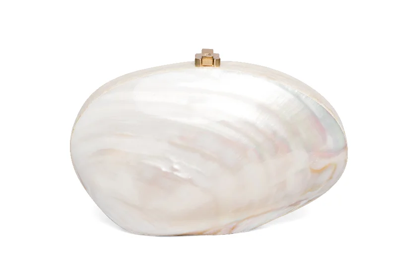 Josephine MOP Clutch White MOP Must-Have Bags, Big Discounts