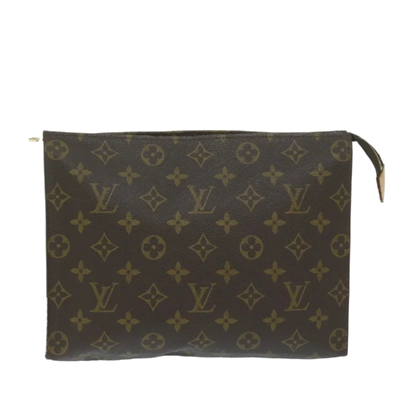 Louis Vuitton Trousse De Toilette  Canvas Clutch Bag (Pre-Owned) Exclusive Discounts On Stylish Handbags