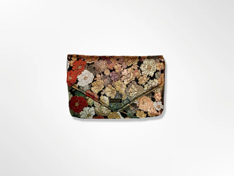 Metallic Floral Clutch The Best Handbag Deals Are Available Now