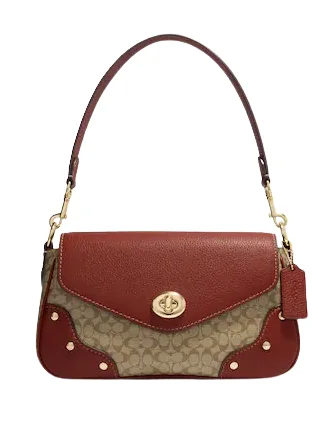 Coach Millie Shoulder Bag In Colorblock Signature Canvas Don't Miss Out – Shop Fashionable Bags At Special Rates