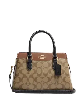 Coach Mini Darcie Carryall In Colorblock Signature Canvas Limited-Time Sale On Trendy Handbags – Don't Miss Out