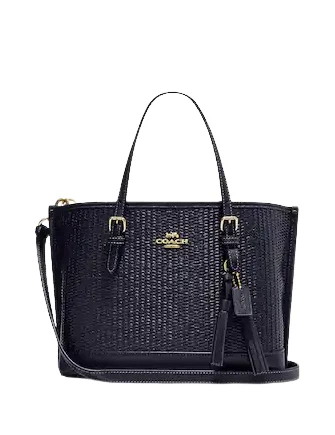 Coach Mollie Tote 25 In Straw Upgrade Your Look With Our Bag Sale