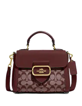 Coach Morgan Top Handle Satchel In Signature Chambray Exclusive Bag Deals – Perfect For Any Occasion