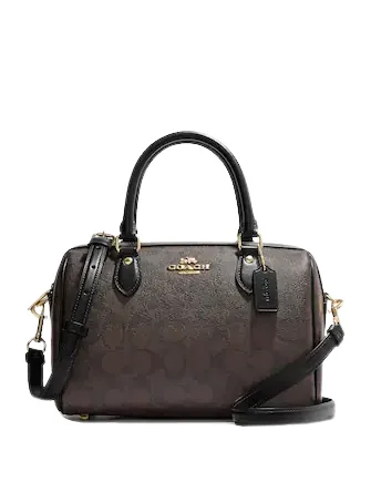 Coach Rowan Satchel In Signature Canvas Must-Have Bags, Big Discounts
