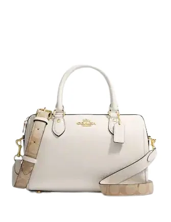 Coach Rowan Satchel With Signature Canvas Detail Affordable Luxury – Exclusive Savings On Premium Bags