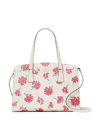 Kate Spade New York Perry Floral Medium Satchel Elegant Purses At Clearance Prices