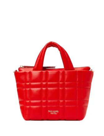Kate Spade New York Softwhere Quilted Leather Mini Tote Fashionable Bags With Special Seasonal Offers