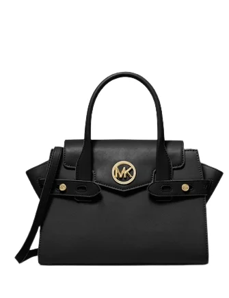 Michael Michael Kors Carmen Medium Faux Leather Belted Satchel Upgrade Your Look With Fashionable Bags