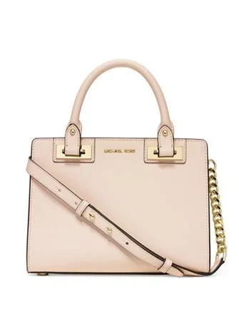 Michael Michael Kors Saffiano Quinn Medium Satchel Shoulder Bags, Best Deals Today