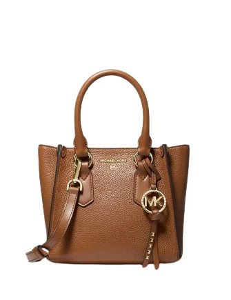 Michael Michael Kors Kris Small Pebbled Leather Satchel Sleek And Stylish Handbags At Lower Prices Michael Michael Kors Kris Small Pebbled Leather Satchel Sleek And Stylish Handbags At Lower Prices
