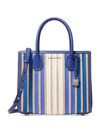 Michael Michael Kors Mercer Accordion Leather & Straw Tote Stylish Bags At Unbeatable Prices – Shop Now Michael Michael Kors Mercer Accordion Leather & Straw Tote Stylish Bags At Unbeatable Prices – Shop Now