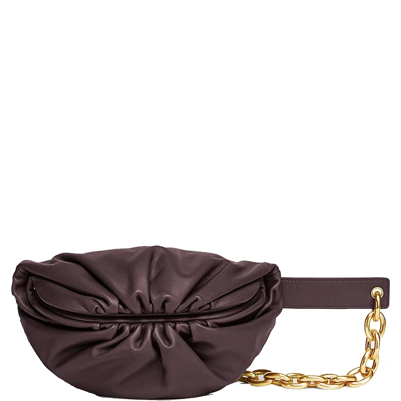 Pouch Chain Belt Bag Mini, Grape/Gold Everyday Bags At Wallet-Friendly Prices