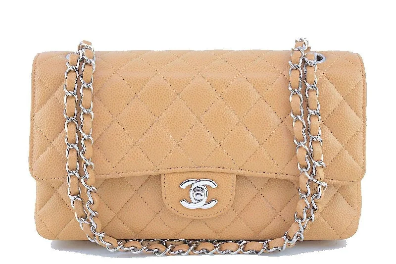 Chanel Beige Caviar Medium Classic 2.55 Double Flap Bag Your Perfect Bag At The Perfect Price Chanel Beige Caviar Medium Classic 2.55 Double Flap Bag Your Perfect Bag At The Perfect Price