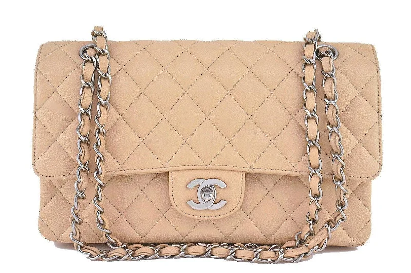 Chanel Beige Clair Caviar Medium Classic 2.55 Double Flap Bag High-End Bags, Low-End Prices Chanel Beige Clair Caviar Medium Classic 2.55 Double Flap Bag High-End Bags, Low-End Prices