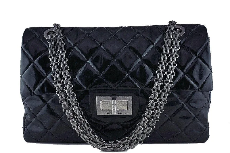 Chanel Black 19in. Black Gigantic Jumbo XXL Reissue Flap Bag The Best Handbag Sale Of The Season Chanel Black 19in. Black Gigantic Jumbo XXL Reissue Flap Bag The Best Handbag Sale Of The Season