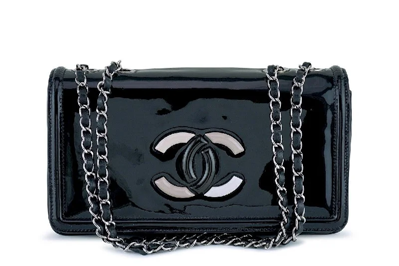 Chanel Black Patent Lipstick Ligne Shoulder Flap Bag Final Call – Shop Stylish Bags Before They're Gone