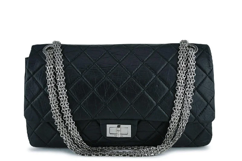 Chanel Black Rare Lagerfeld 227 Reissue Classic 2.55 Flap Bag Exclusive Bag Deals – Perfect For Any Occasion