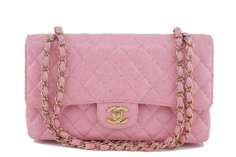 Chanel Pink Caviar Medium Classic 2.55 Double Flap Bag Fashion Bags With Huge Discounts Chanel Pink Caviar Medium Classic 2.55 Double Flap Bag Fashion Bags With Huge Discounts