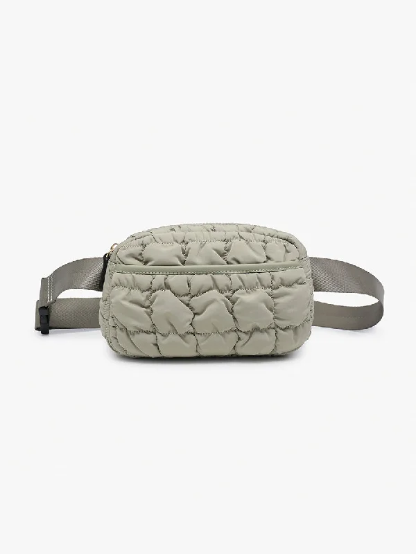 Chrissy Quilted Nylon Belt Bag Luxury Handbags, Budget-Friendly