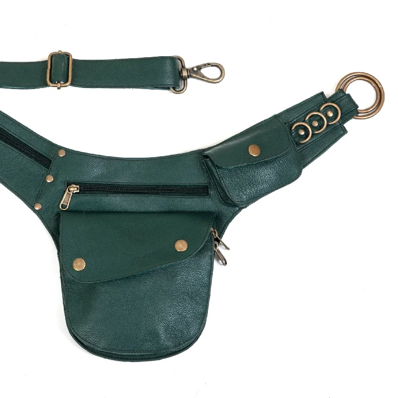 Leather Hip Bag | Shamrock Chic Handbags At Special Promotional Prices