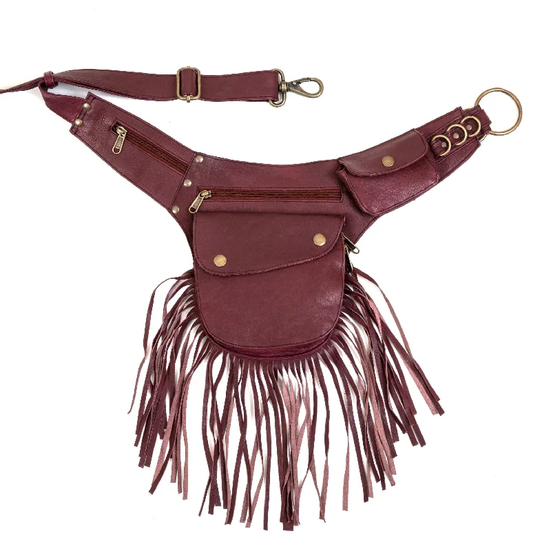 Leather Tassel Belt | Pomegranate Luxury Totes, Affordable Prices