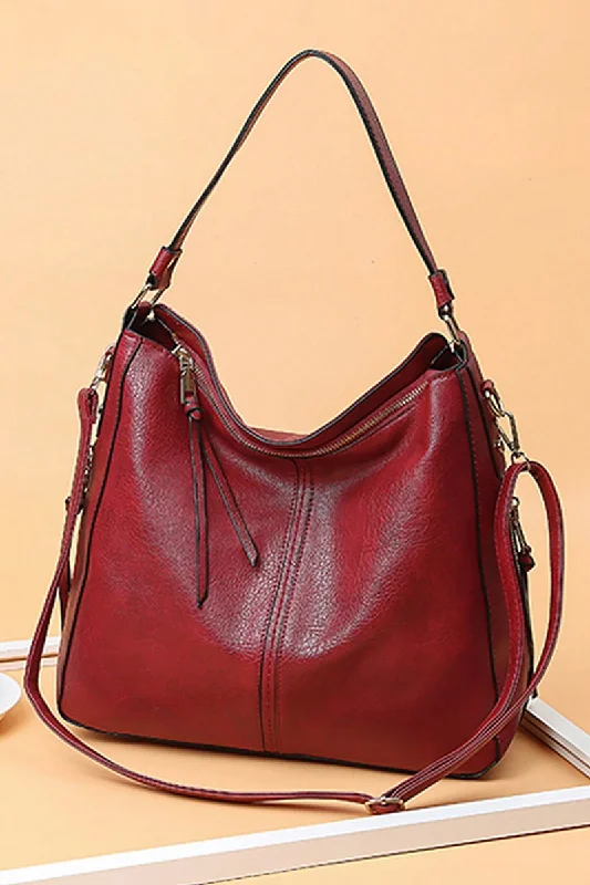PRE-ORDER! ETA 11/20 Dual Belted Large Fiery Red Tote Bag **SHIPPING EXPECTED TO BEGIN ON DATE 11/20** Flash Sale On Elegant Bags – Limited Stock Available