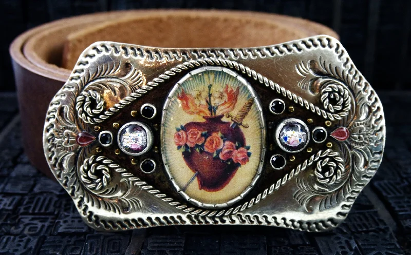 VSA, Virgins, Saints & Angels Vaquero Curved Buckle and Belt Don't Miss Out – Shop Fashionable Bags At Special Rates
