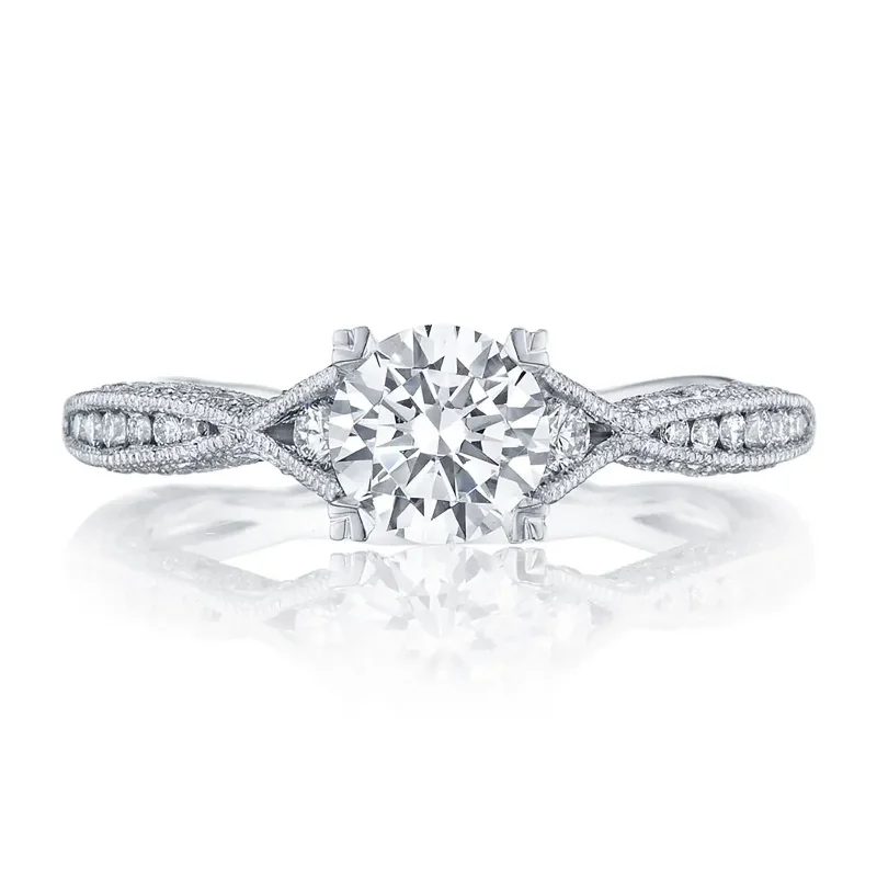 Round Solitaire Semi Mount Ring