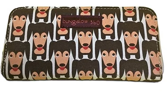 Zipper Wallet Happy Dog Trendy & Timeless Bags, Now On Sale
