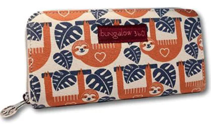 Zipper Wallet Sloth Premium Quality Bags, Budget Prices