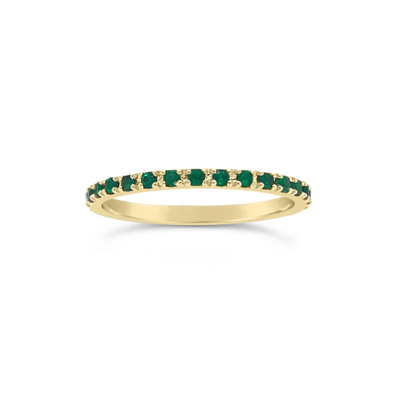 Emerald Eternity Band