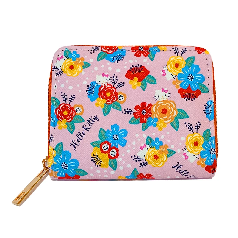 Hello Kitty Flowers Wallet Trendy Backpacks, Huge Markdowns